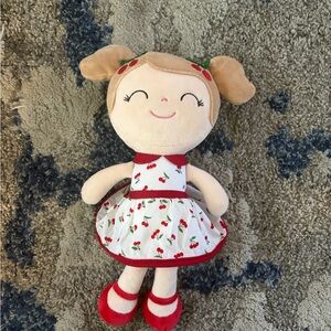Cherry Dress Plush Doll